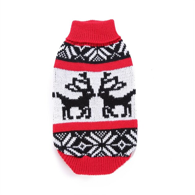 2 Pulls De Noël Pour Chien - Tricot Chaud, Motifs Festifs, Pour Chiens Et Chats Petite/moyenne Taille - 5