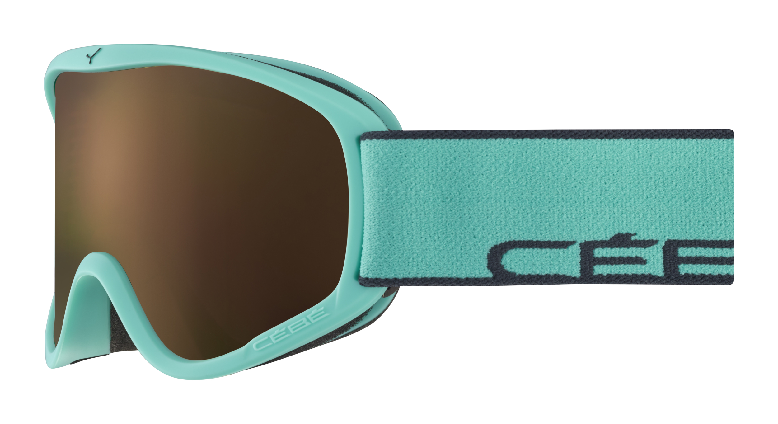 Cébé Masque De Ski CORE L Matt Navy Yellow PC Vario Perfo Amber Flash Red Cat13 Cbg309