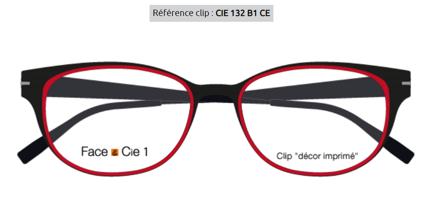 Clips Face & Cie - CIE132 - B1 CE