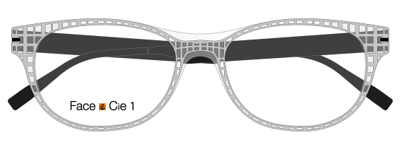 Clips Face & Cie - CIE 178 AS - Argent Sablé