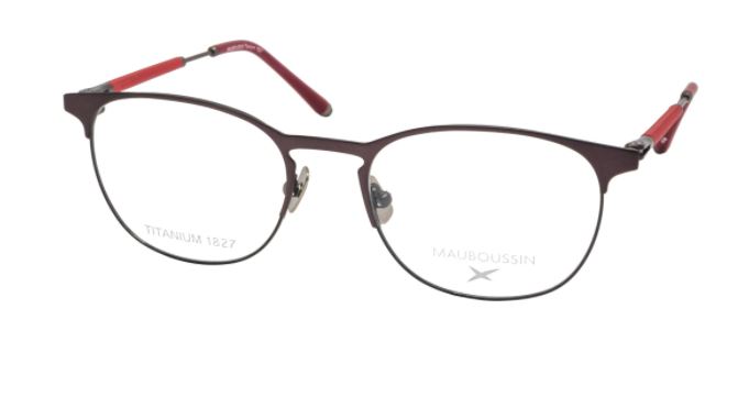 Lunette de vue MAUBOUSSIN Homme - MTi 2104 02 -BRUN ROUGE