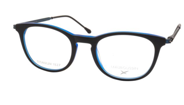 Lunette de vue MAUBOUSSIN Homme MTi 2107 01 NOIR BLEU