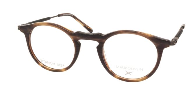 Lunette de vue MAUBOUSSIN Homme - MTi 2109 03 -BRUN DARK GUN NOIR