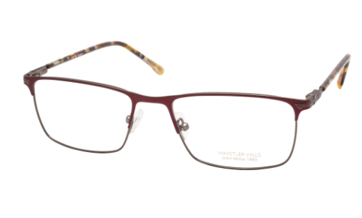 Lunette de vue WHISTER HILLS - MILLAR 025 01 - ROUGE GUN