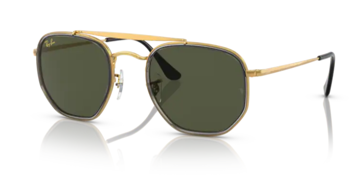 Lunette de soleil Ray-Ban 0RB3648M 923931 - Or