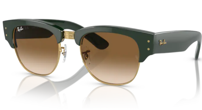 Lunette de soleil - Ray Ban - RB0316S - 136851 - Haut vert sur dorée