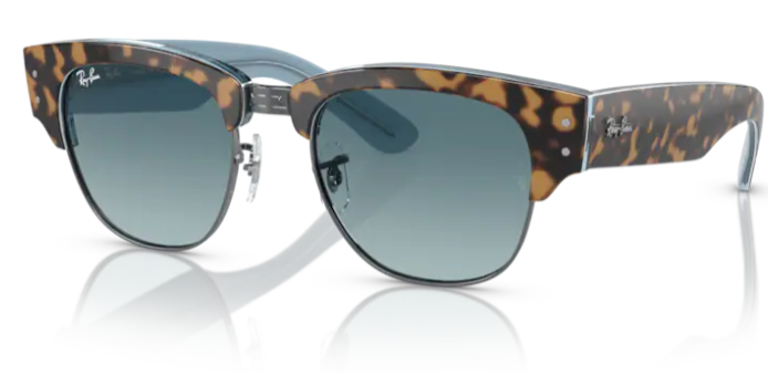lunette de soleil - Ray Ban - RB0316S - 13163M - Havana sur bleu sur gunmetal