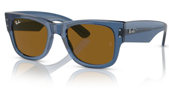 Lunette de soleil - Ray Ban - RB0840S - 668073 - Transparent bleu
