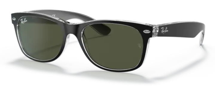 Lunette de soleil - Ray Ban - RB2132 - 6052 - Noir sur transparent