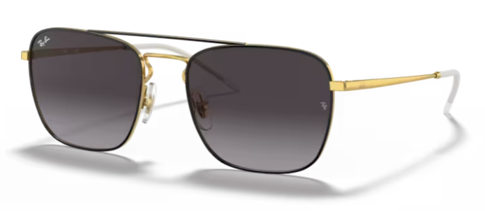 Lunette de soleil - Ray Ban - RB3588 - 90548G - Noir sur or