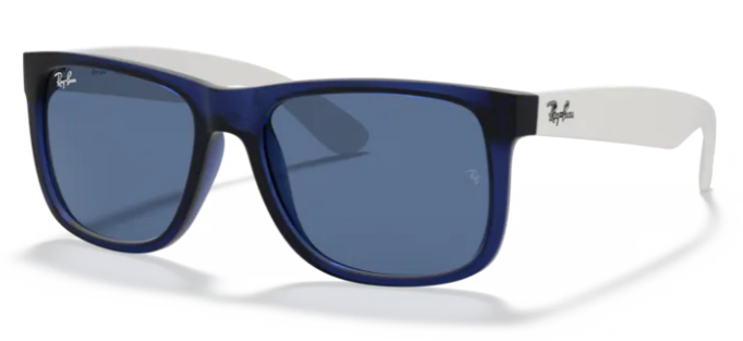 Lunette ray ban aviator bleu best sale