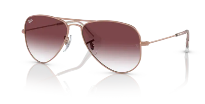 Lunette de soleil - Ray Ban - RJ9506S - 291/8H - Or rose