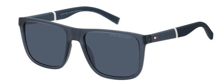 Lunette de soleil - Tommy Hilfiger - TH2043/S - IPQ BLEU MATTE BLEU