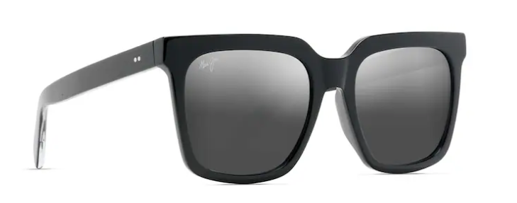 Lunette de soleil - Maui Jim - Rooftops - DSB898-02 - Noir avec cristal