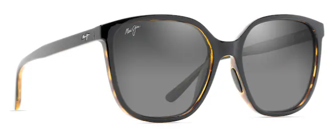 Lunette de soleil - Maui Jim - Good fun - GS871-02 - Noir avec tortue