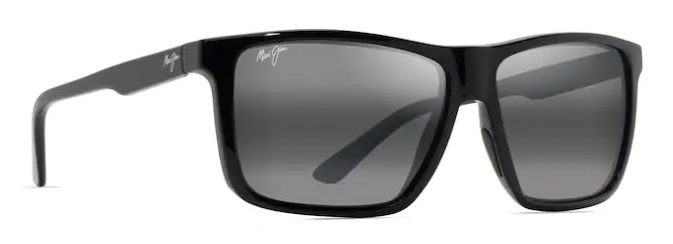 Lunette de soleil - Maui Jim - Mamalu  Bay - 610-02 - Noir Brillant