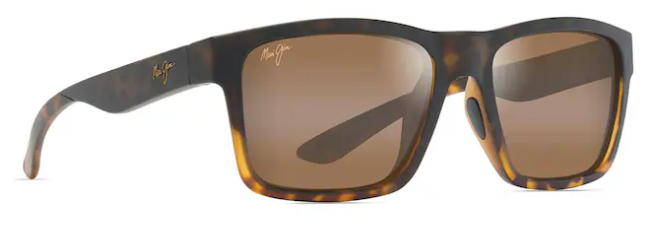 Lunette de soleil - Maui Jim - The Flats - H897-10 - Noir avec écaille