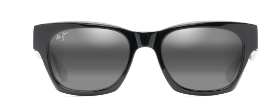 Lunette de soleil - Maui Jim - Valley ISLE - 780-02 - Noir brillant