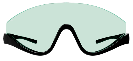 Lunette de soleil - Gucci - GG1650S-005 - Noir / Vert