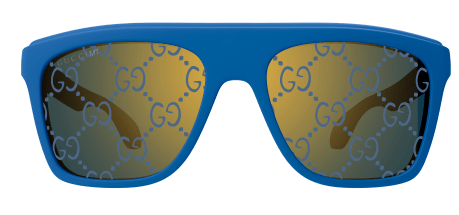 Lunette de soleil - Gucci - GG1570S-004 - BLEU