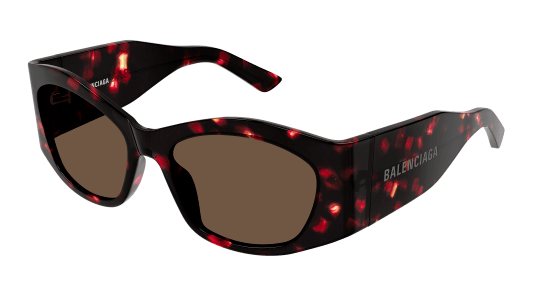 Lunette de soleil - Balenciaga - BB0329S - 002 - Havane
