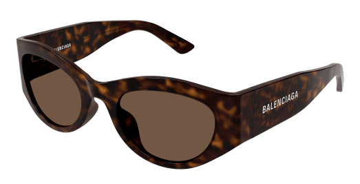 Lunette de soleil - Balenciaga - BB0330SK - 002 - Havane