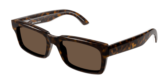 Lunette de soleil - Balenciaga - BB0345S - 002 - Havane