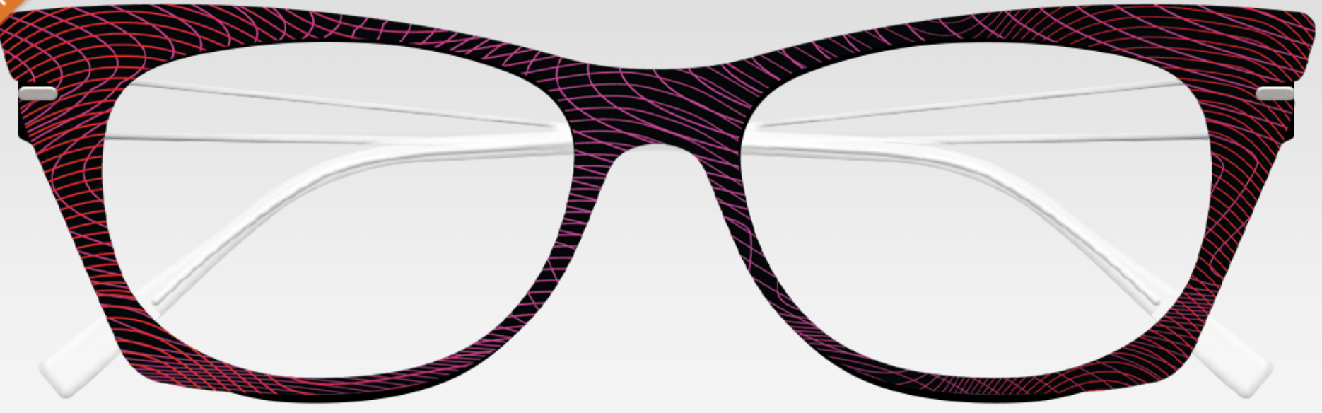 Clip Face Cie Clip CIE180 GRR GAMMA ROUGE ROSE Clips