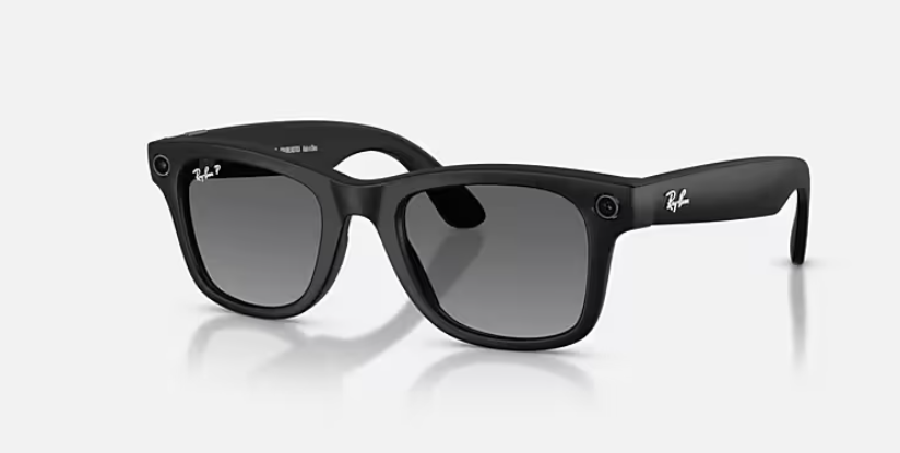 RAY-BAN META WAYFARER - GEN 2  matte black polar gradient graphite