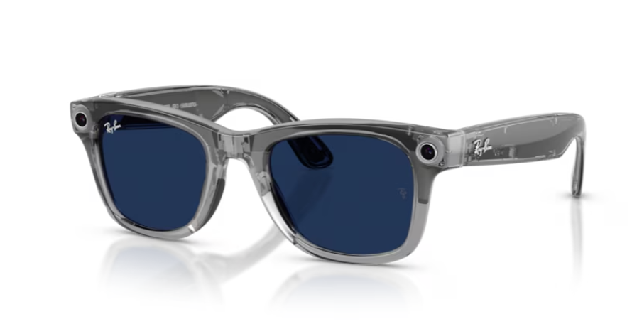 RAY-BAN META WAYFARER 50(M) - GEN 2 transparent gris transitions