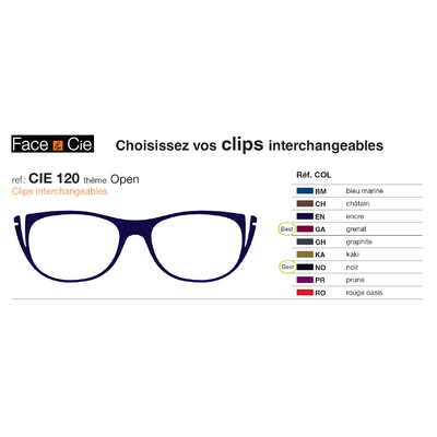 Clips Face &amp; Cie - CIE 120