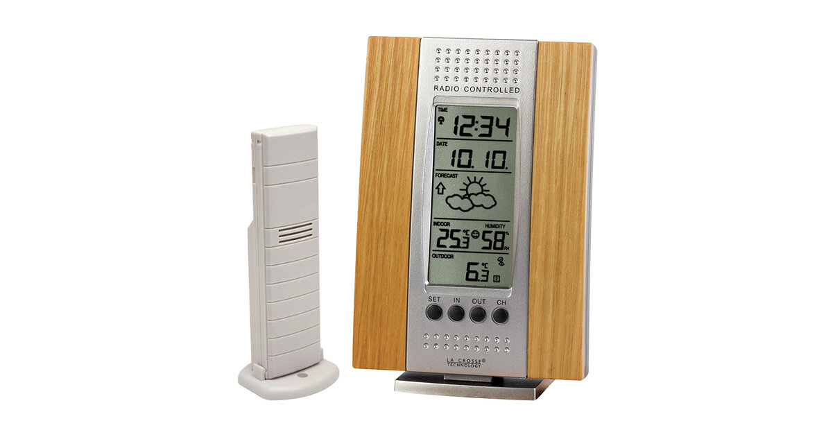Station Météo WS 9723 Avec "Petite Météorologue" - Thermo-hygromètre - Radio-pilotée - Intérieur/Extérieur
