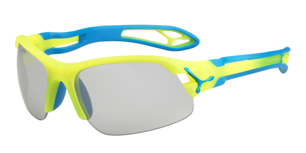 Lunettes De Soleil CEBE S’PRING 3 – Modèle CBSPRING3 – Verres Interchangeables Gris/bleu Et Clairs – Blanc Mat/bleu