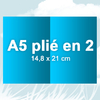A5 plié en 2