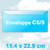 enveloppeC65&Fenêtre