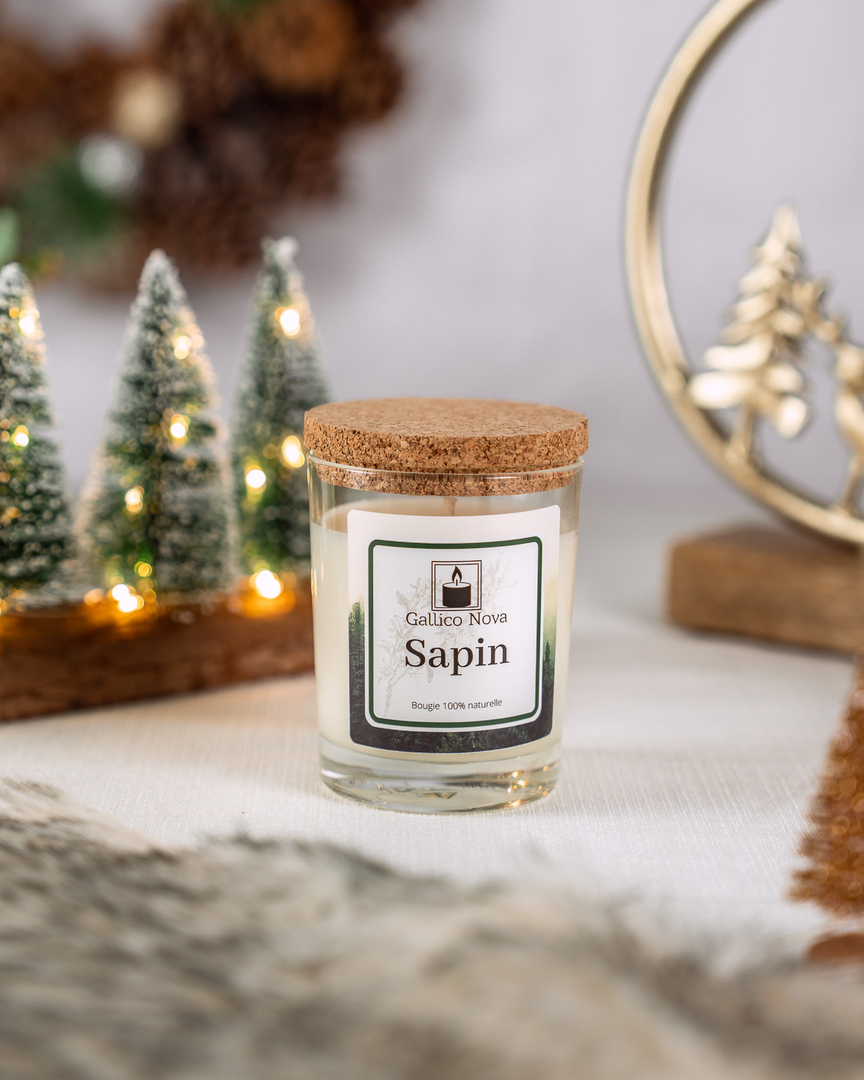 Bougie parfumée 45h Sapin - Collection Liège - SAPIN - Gallico Nova