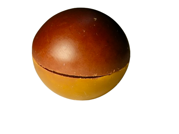 Boule chocolat caramel yuzu