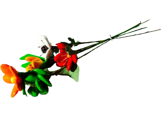 Bouquet lumière  dragées chocolat