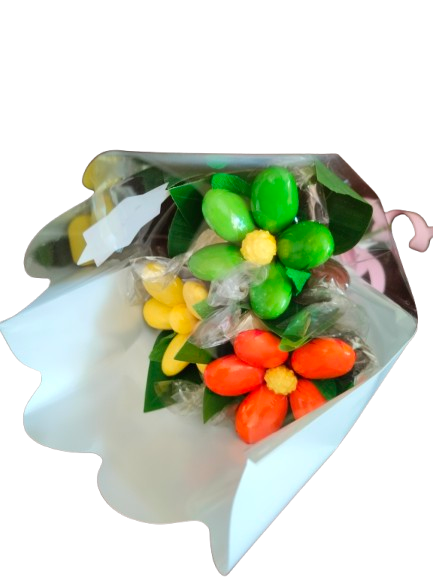 Mini bouquet de paques chocolats