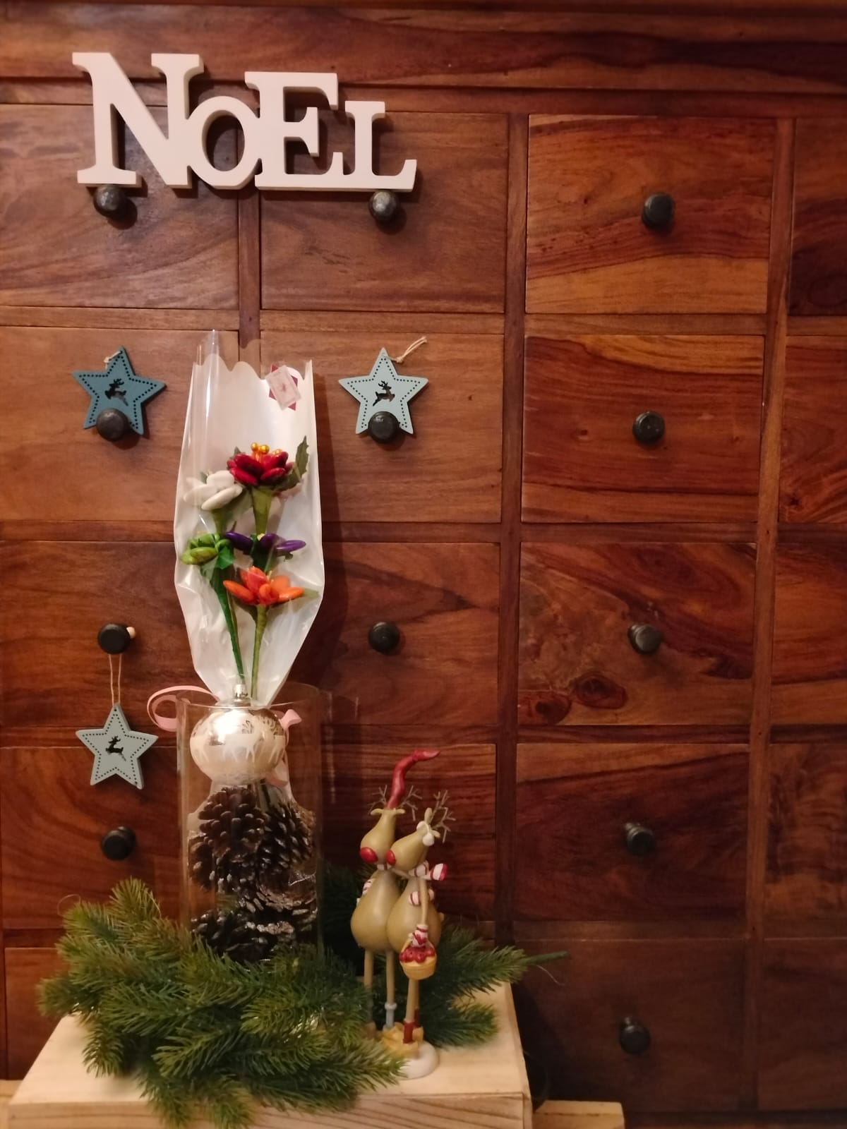 Bouquet Noël espérance dragées chocolat 1