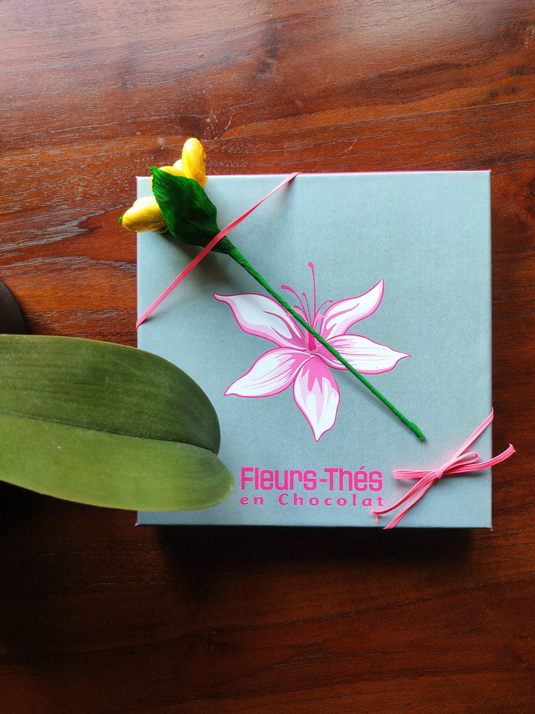 Ecrin invitation chocolats fermé