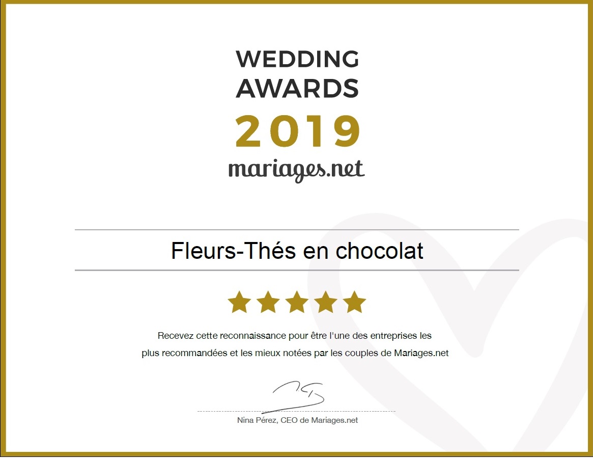wedding awards mini