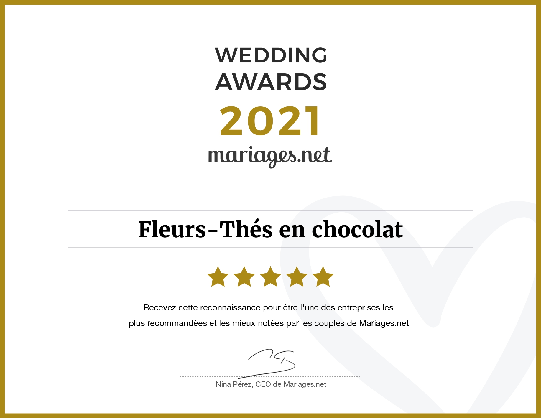 wedding awards 2021