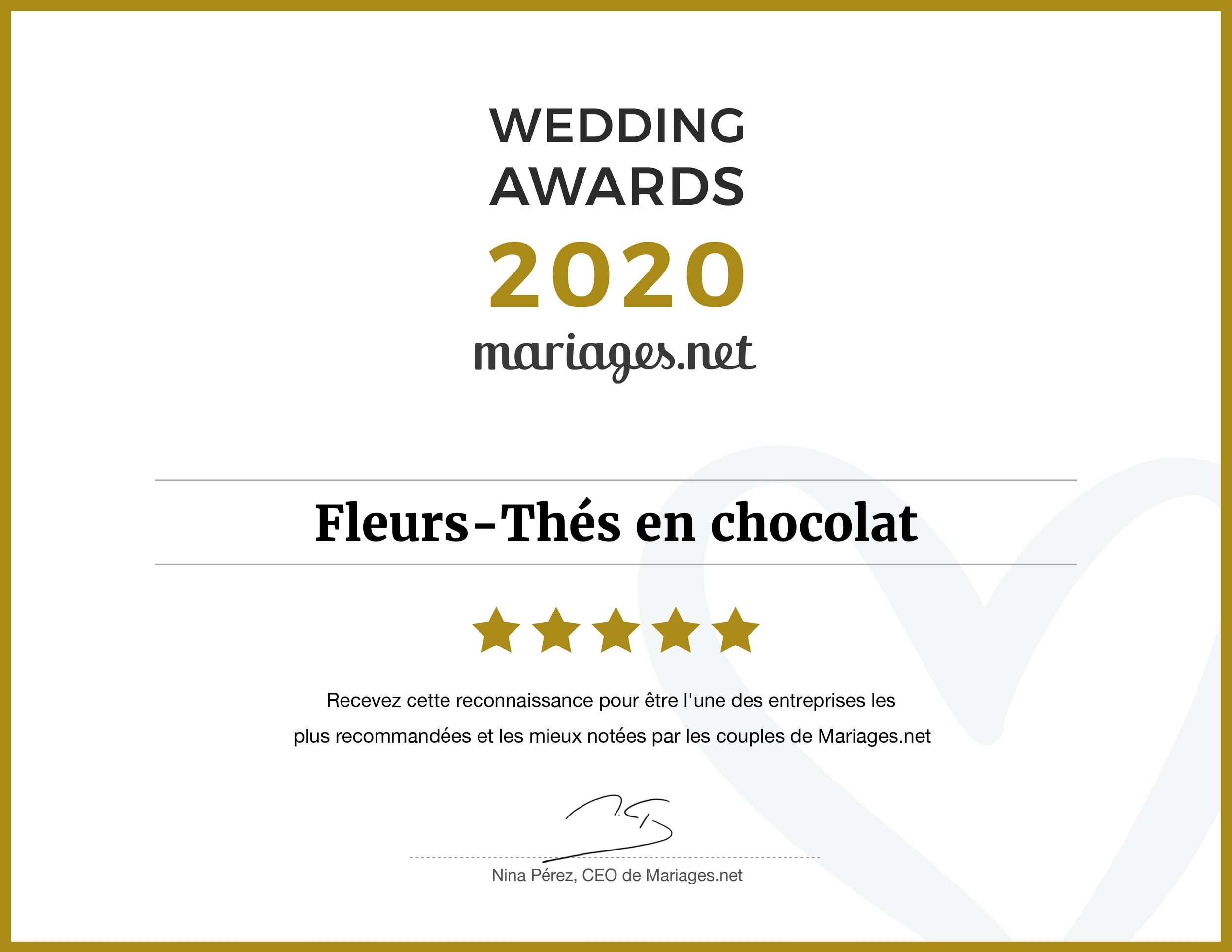 wedding awards 2020