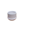 Vase blanc droit