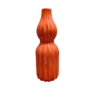 Vase céramique orange