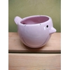 Vase oiseau rose dragées chocolat
