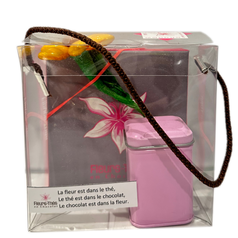 Fleurs-Thés en chocolat  Box thé bio et chocolat Thé de Noël
