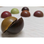 Boule chocolat caramel yuzu 2