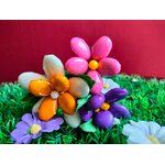 Bouquet Saint Valentin amour secret dragées chocolat prairie